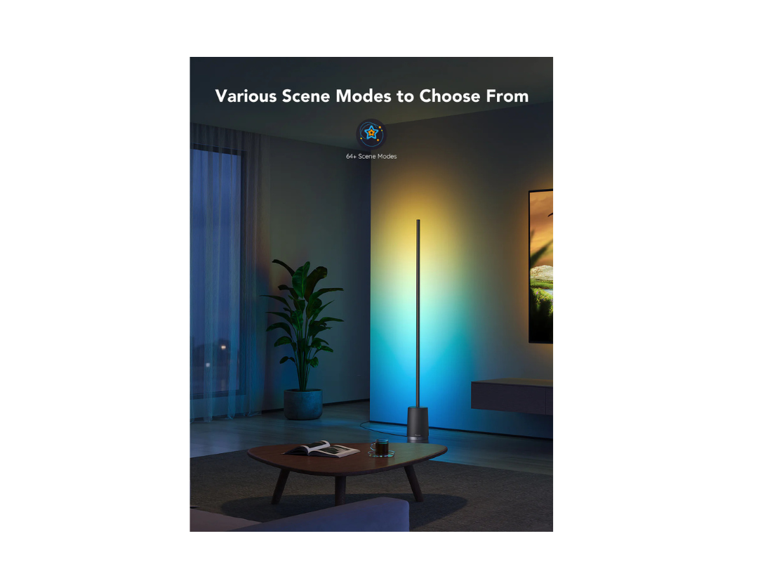 Govee Lyra Pro RGBICWW Corner Floor Lamp - black Govee Lyra Pro RGBICWW Corner Floor Lamp - black